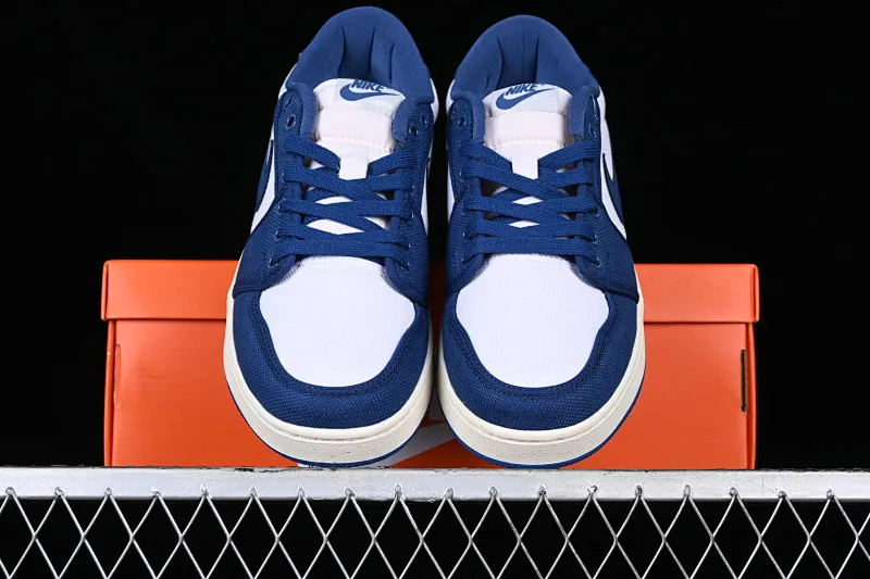 All categories Air Jordan Jordan series basketball shoes Air Jordan 1 Low Z version AJKO 1 Low Shadow AJ1 Joe 1 white blue cultural casual shoes DX4981-103